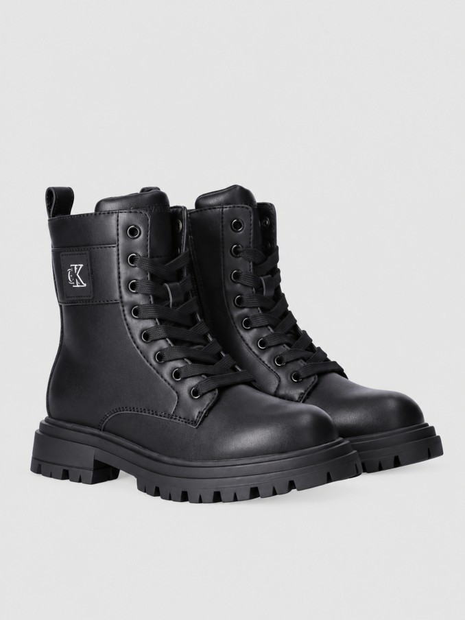 Botas Niña Negro Calvin Klein