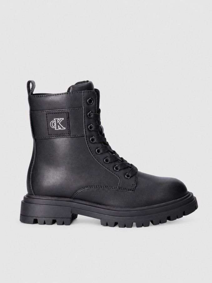 Botas Niña Negro Calvin Klein