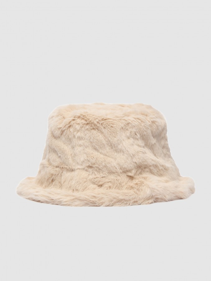 Sombrero Mujer Crema Guess Underwear