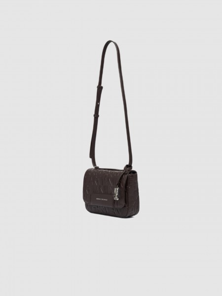 Mala Armani Exchange Mulher Liz Pebble Crossbody