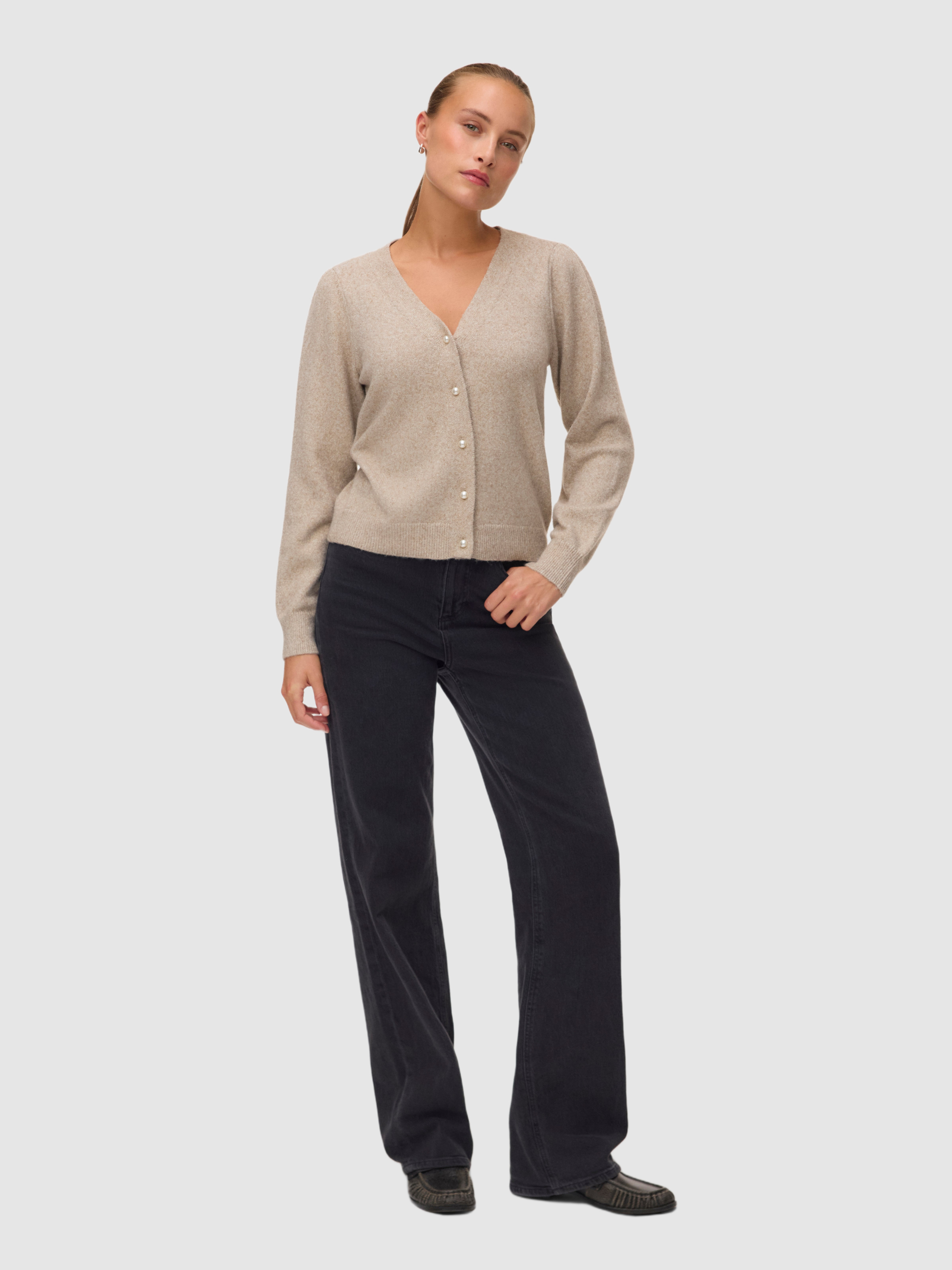 Chaqueta Mujer Beige Vero Moda