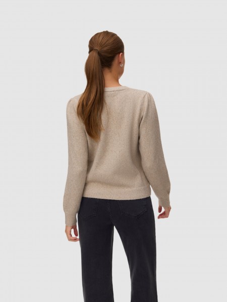 Jacket Woman Beige Vero Moda Jacket Woman Beige Vero Moda