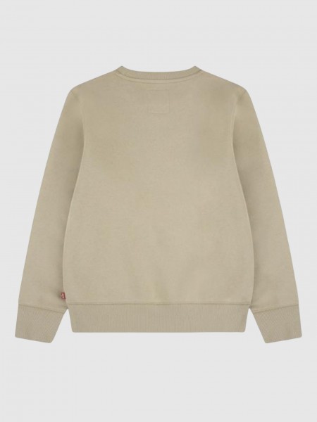 Sweatshirt Levis Menino Lvb Batwing Crewneck