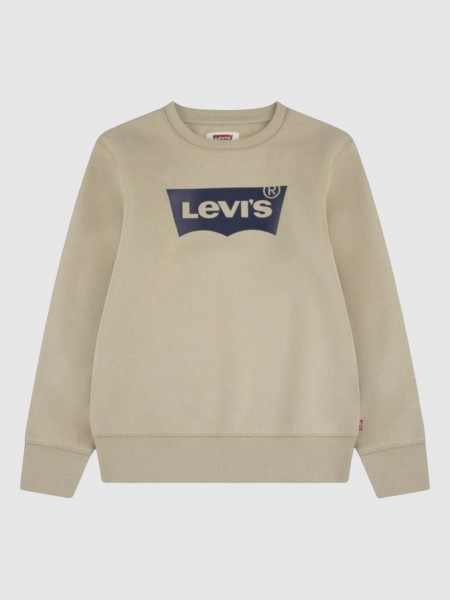 Sweatshirt Levis Menino Lvb Batwing Crewneck