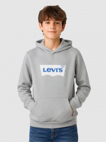 Sweatshirt Levis Menino Lvb Batwing Screenprint Hoodie
