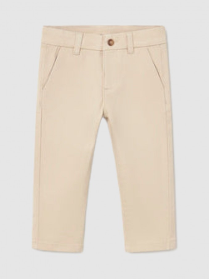 Pantalones Bebe Ni�o Beige Mayoral