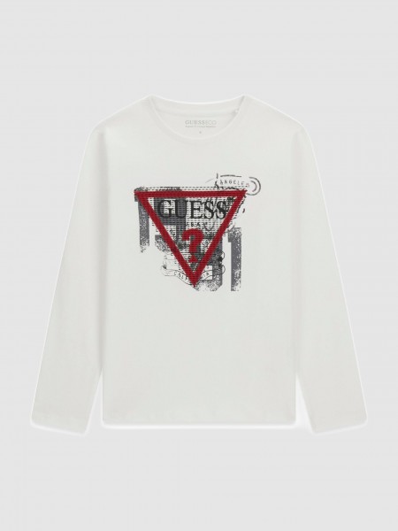 Camisola Guess Menino Ls T-Shirt
