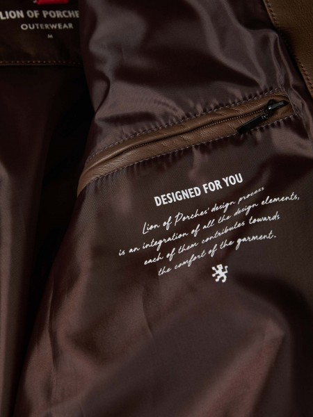 Jacket Man Dark Brown Lion Of Porches Jacket Man Dark Brown Lion Of Porches