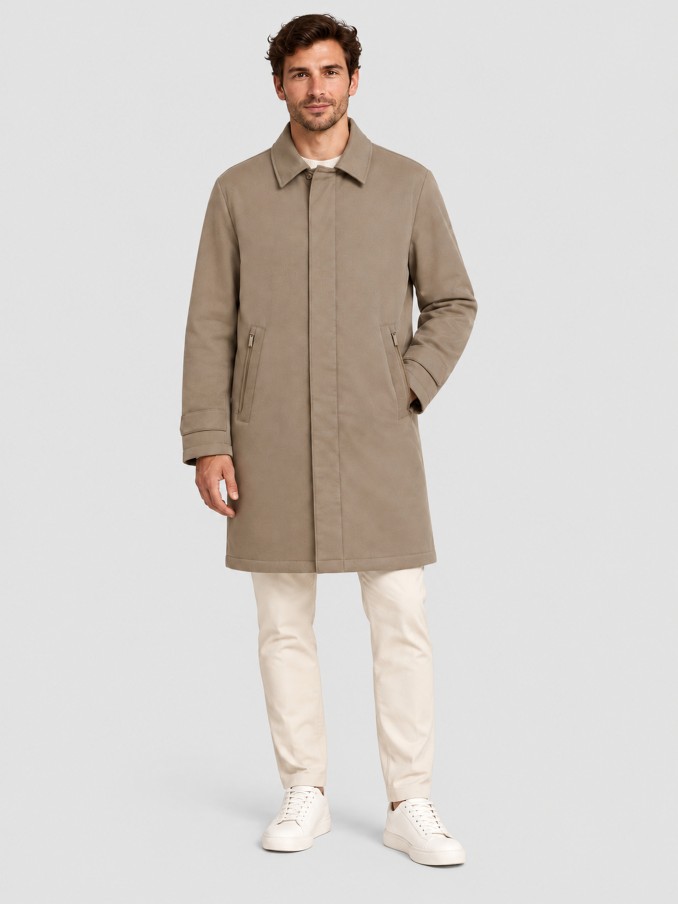 Chaqueta Hombre Beige Lion Of Porches