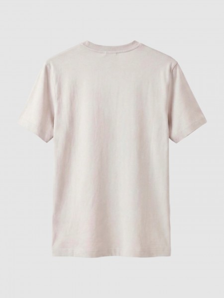 T-Shirt Antony Morato Homem  Regular  Fit In Jersey Cotton Fabric With  Print On Front