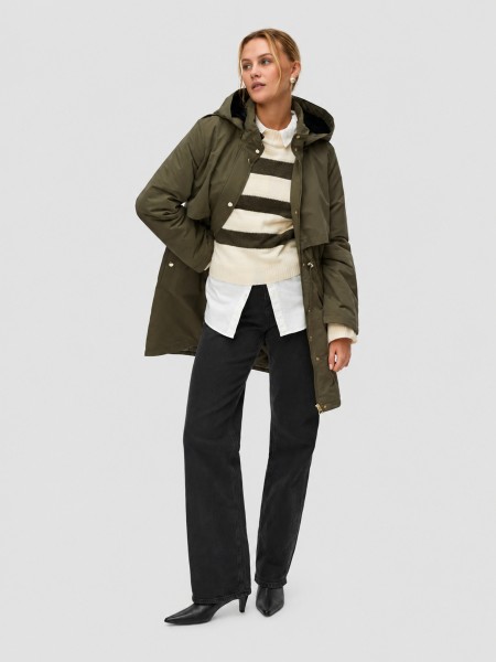 Parka Woman Dark Green Vero Moda