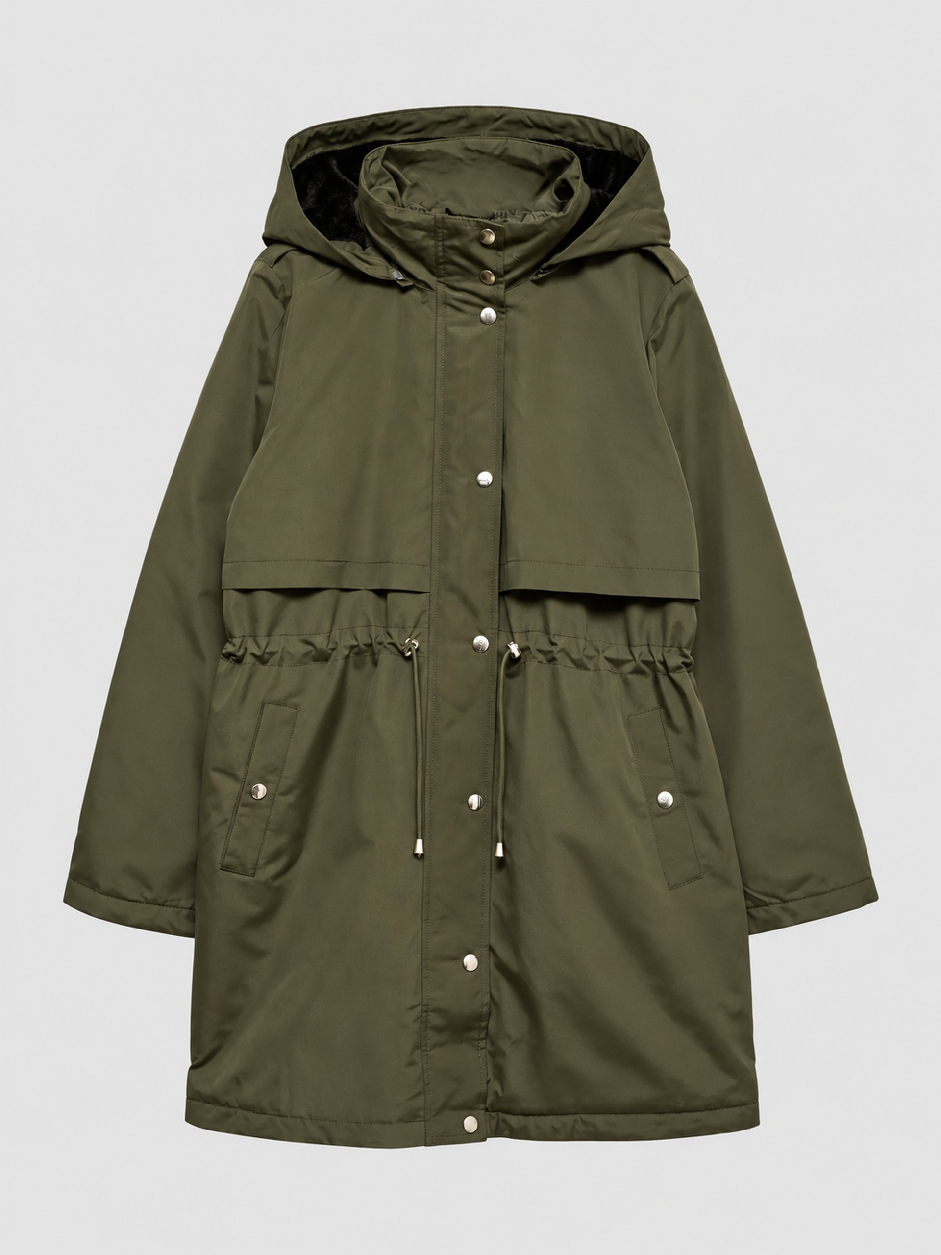 Parka Mujer Verde Oscuro Vero Moda