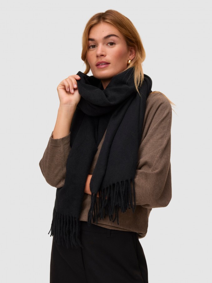 Bufandas Mujer Negro Vero Moda