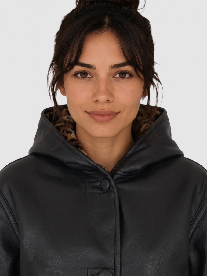 Chaqueta Mujer Negro Only