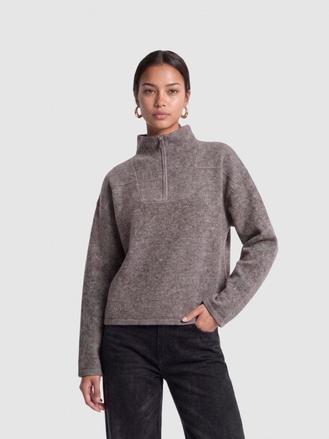 Sueter Mujer Beige Only