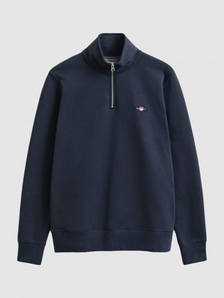 Sweatshirt Gant Homem Reg Shield Half Zip Sweat