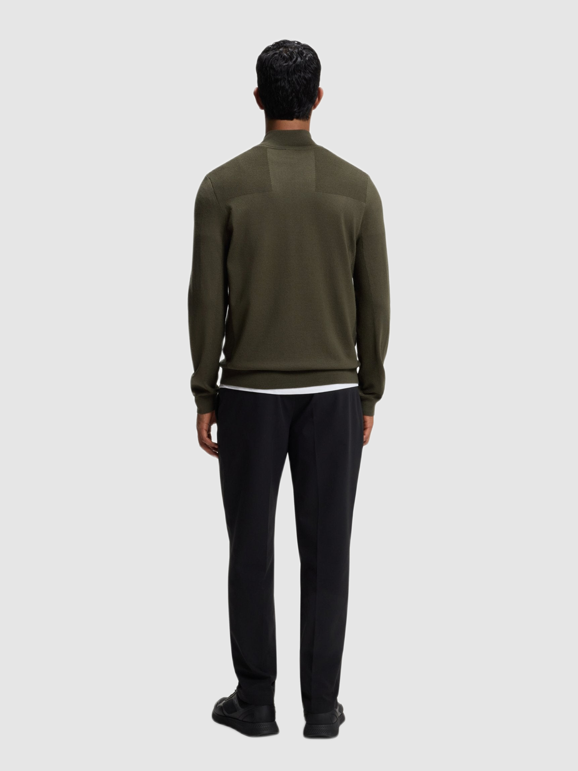 Pullover Man Green Boss