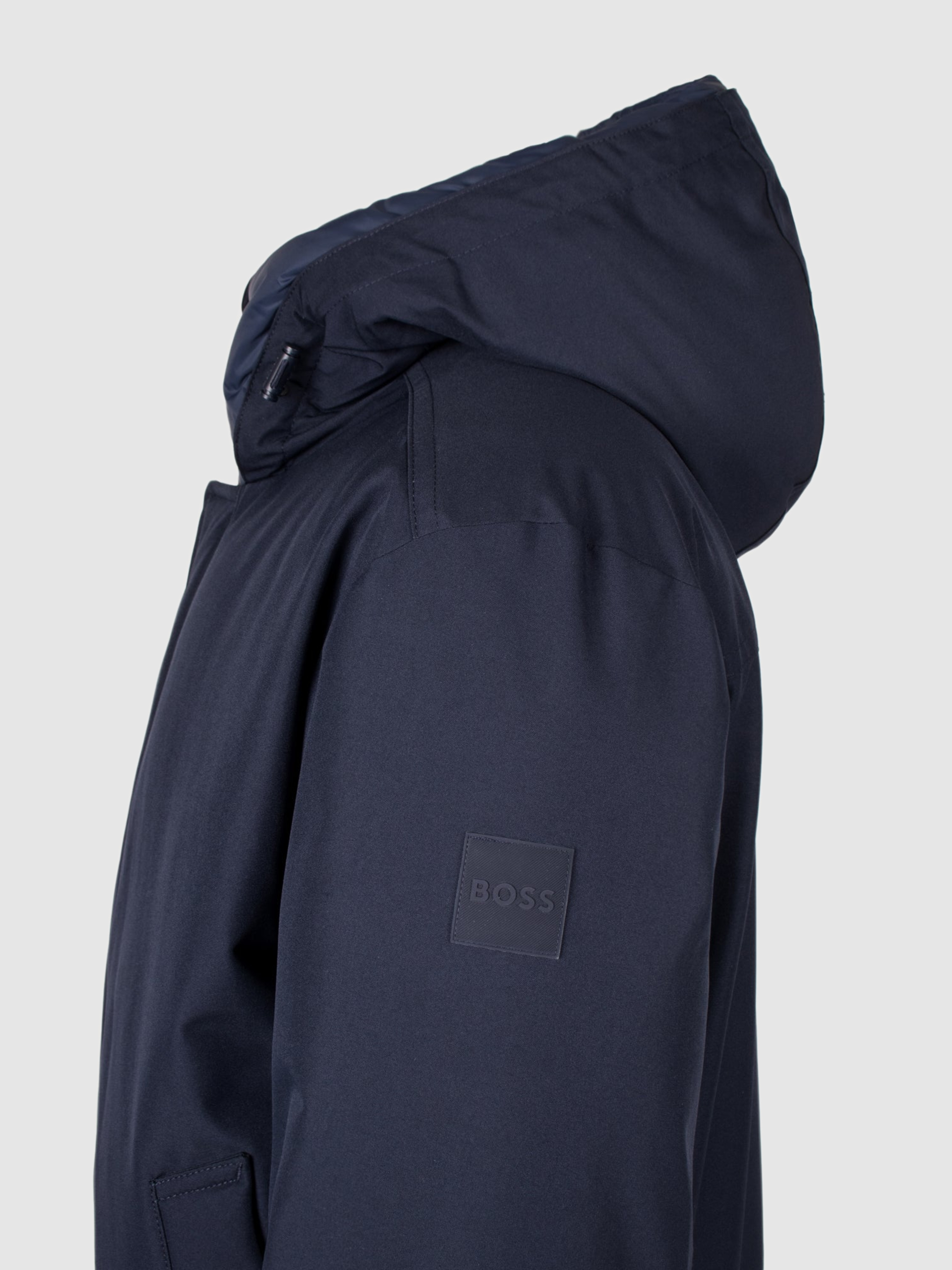 Jacket Man Navy Blue Boss