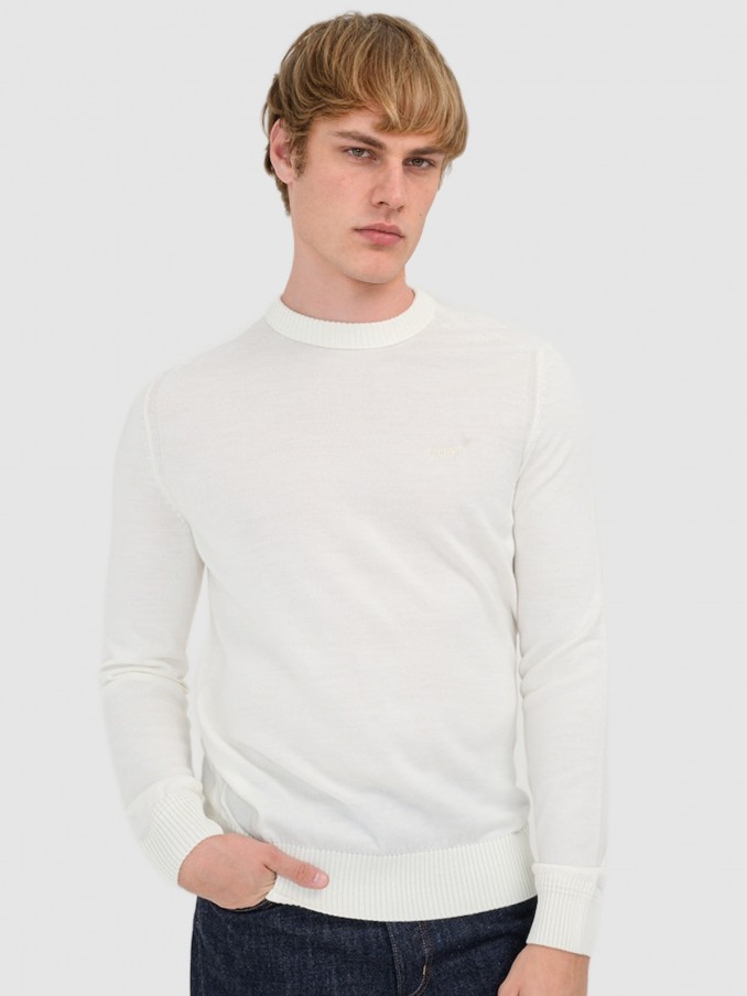 Pullover Man Cream Boss
