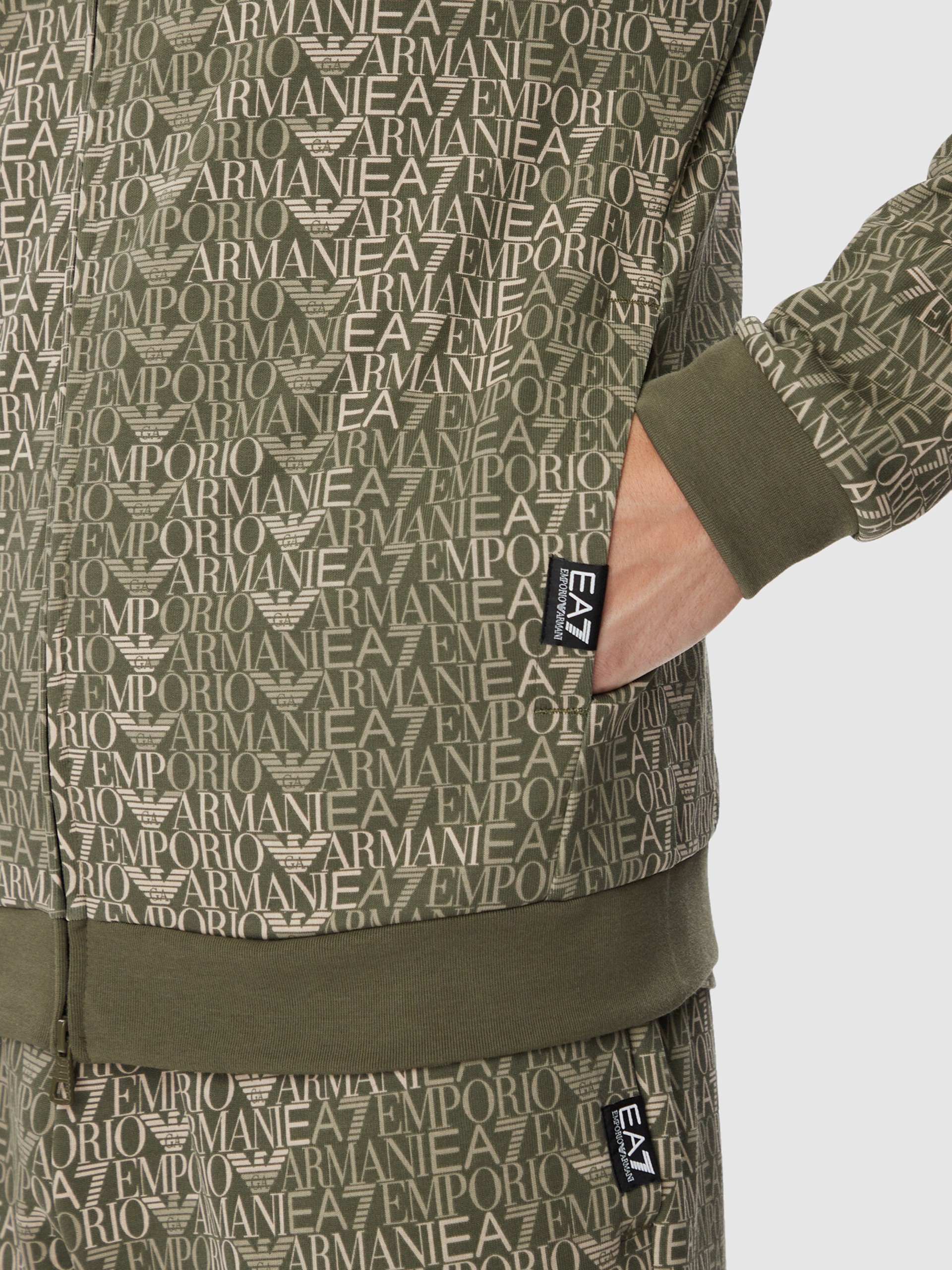 Chaqueta Hombre Verde Ea7 Emporio Armani