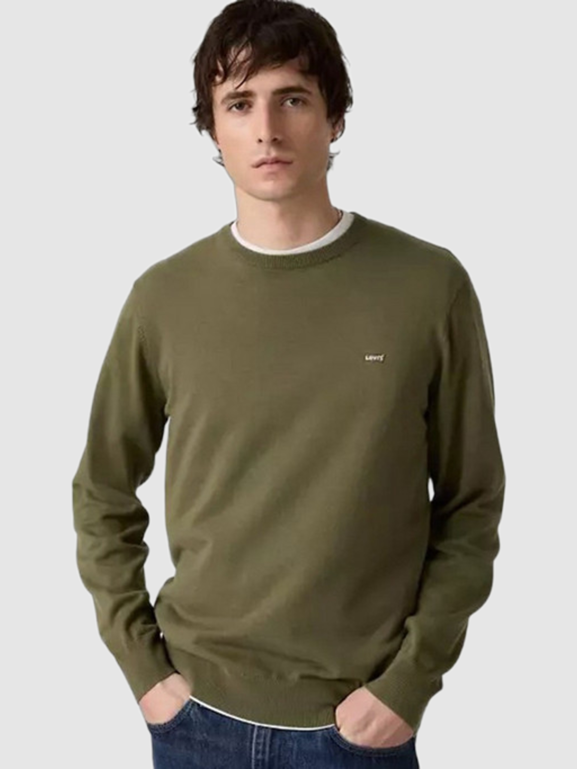 Sueter Hombre Verde Levis