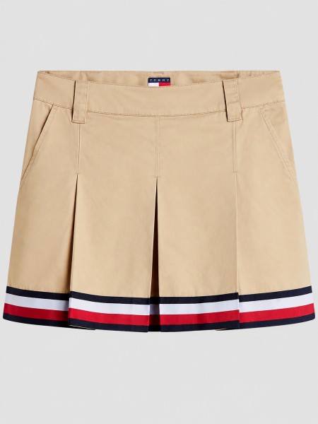 Saia Tommy Jeans  Mulher Tjw Rwb Tape Mini Skirt
