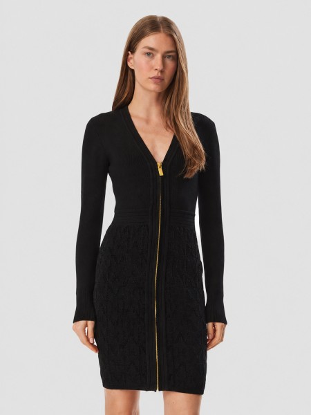 Vestido Guess Mulher Naliya Zipper Dress Swtr