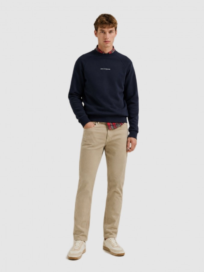 Pants Man Beige Lion Of Porches