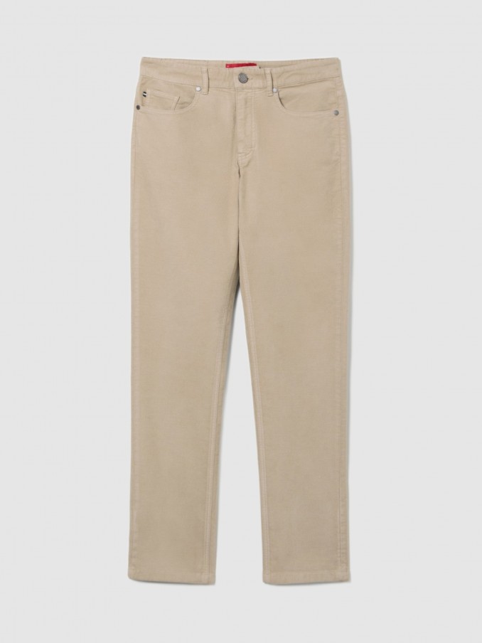 Pants Man Beige Lion Of Porches