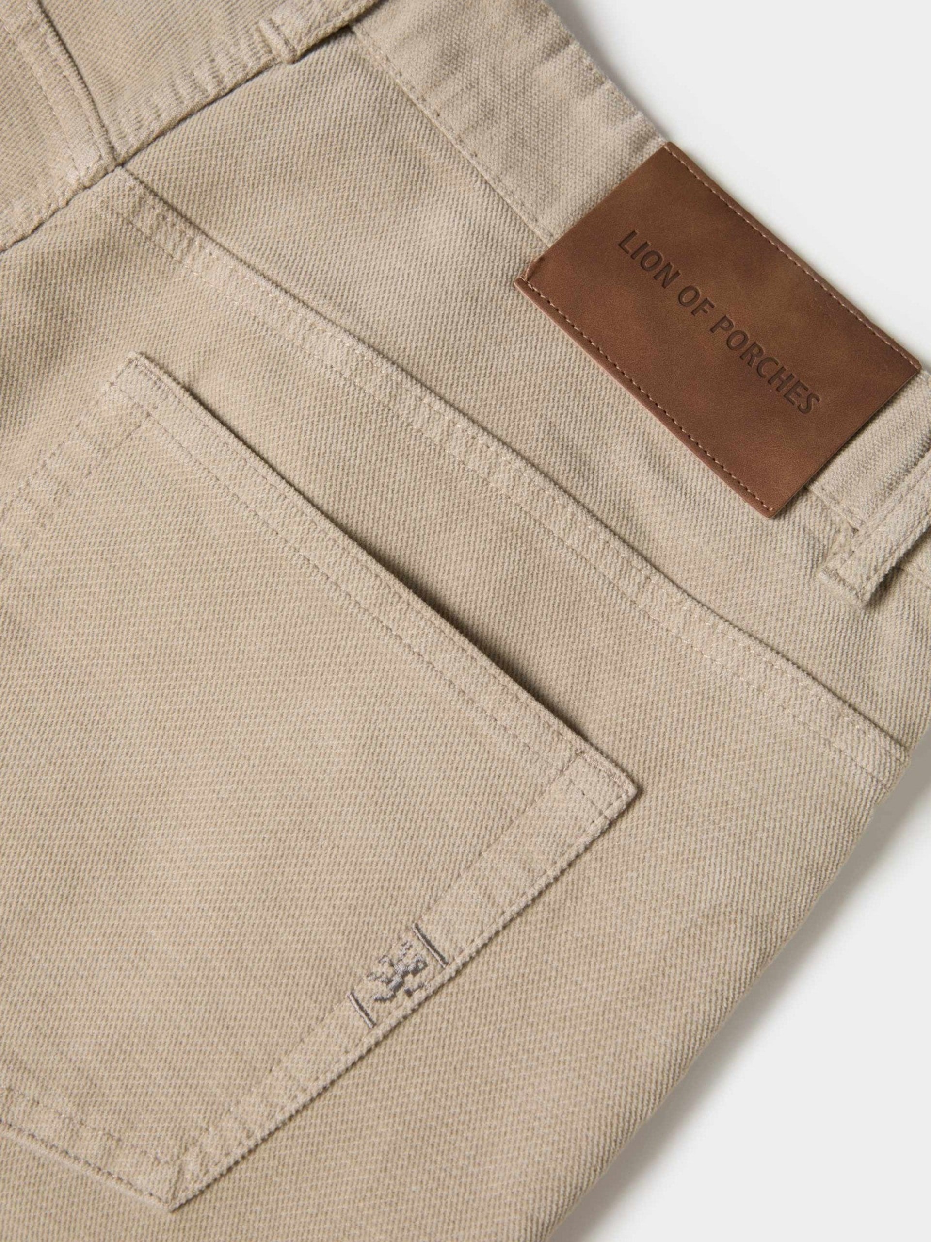Pants Man Beige Lion Of Porches