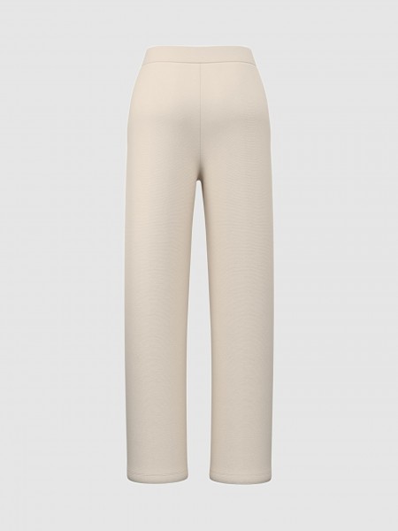 Pantalones Mujer Crema Guess Underwear