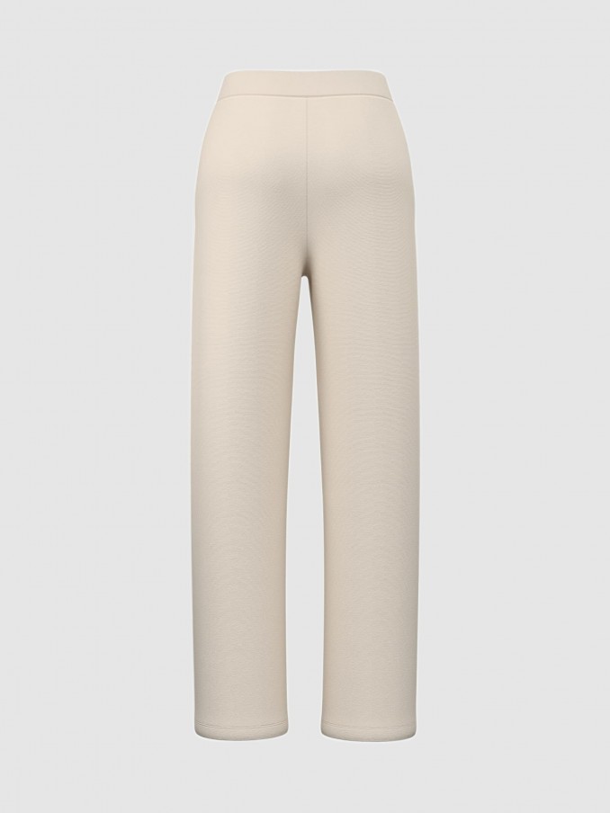 Pantalones Mujer Crema Guess Underwear