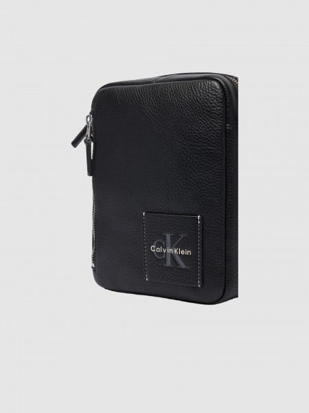 Mala Calvin Klein Homem Bold Pebble Simple Reporter