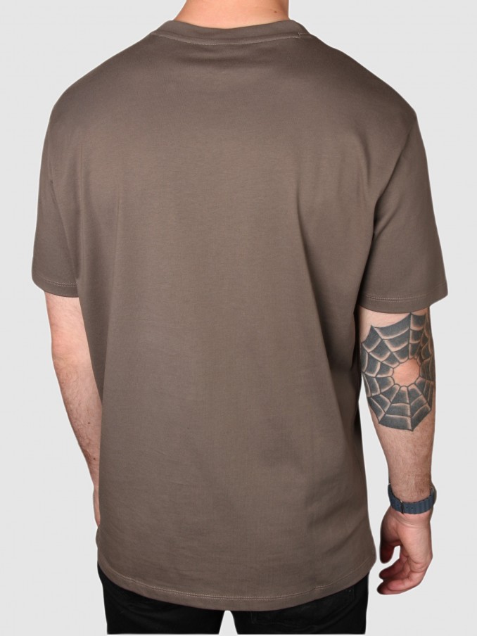 Camiseta Hombre Caki Armani Exchange
