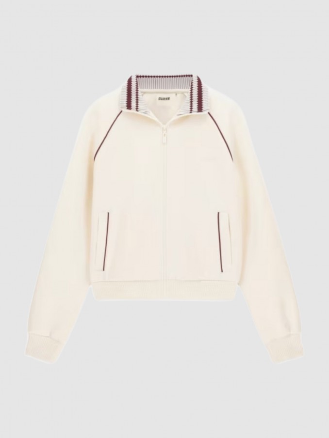 Chaqueta Mujer Crema Guess Underwear
