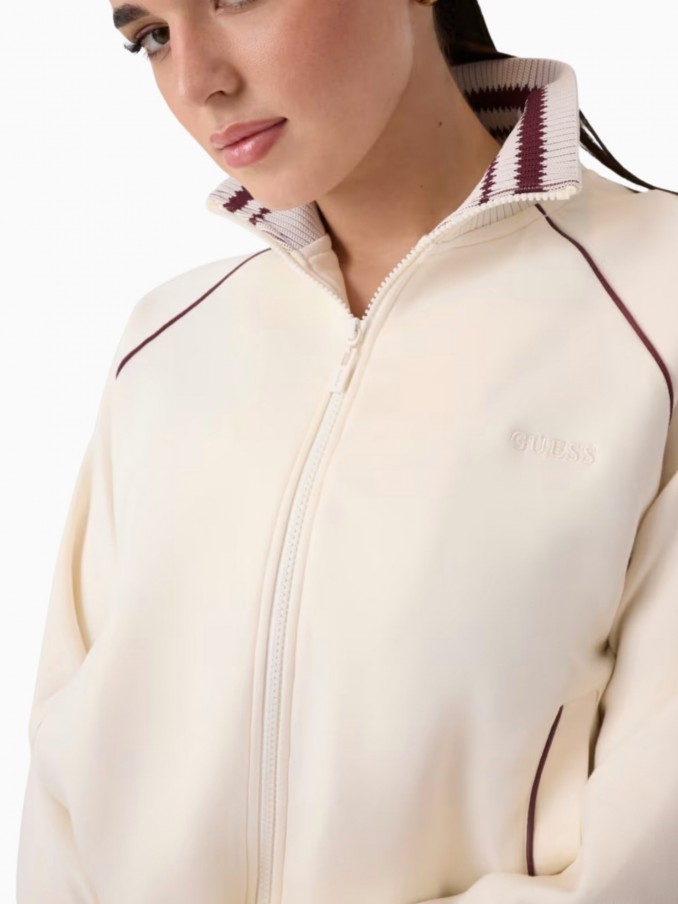 Chaqueta Mujer Crema Guess Underwear