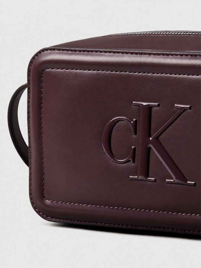 Shoulder Bags Woman Bordeaux Calvin Klein