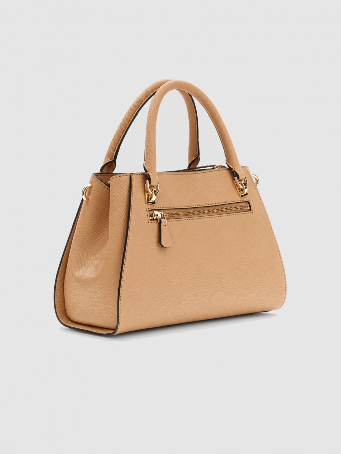 Bolso Mujer Beige Guess