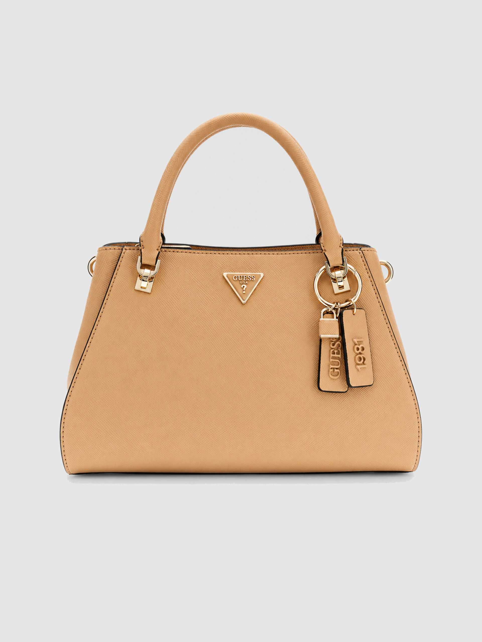 Handbag Woman Beige Guess