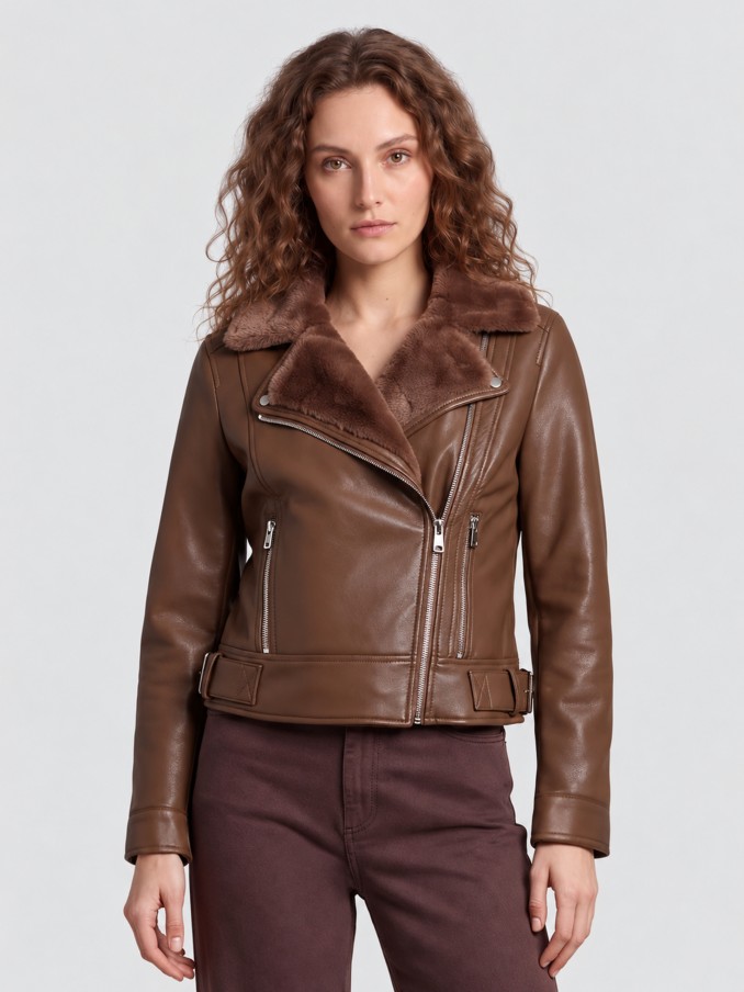 Jacket Woman Brown Vero Moda