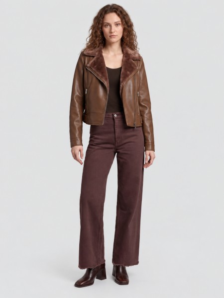 Chaqueta Mujer Marrón Vero Moda Chaqueta Mujer Marrón Vero Moda