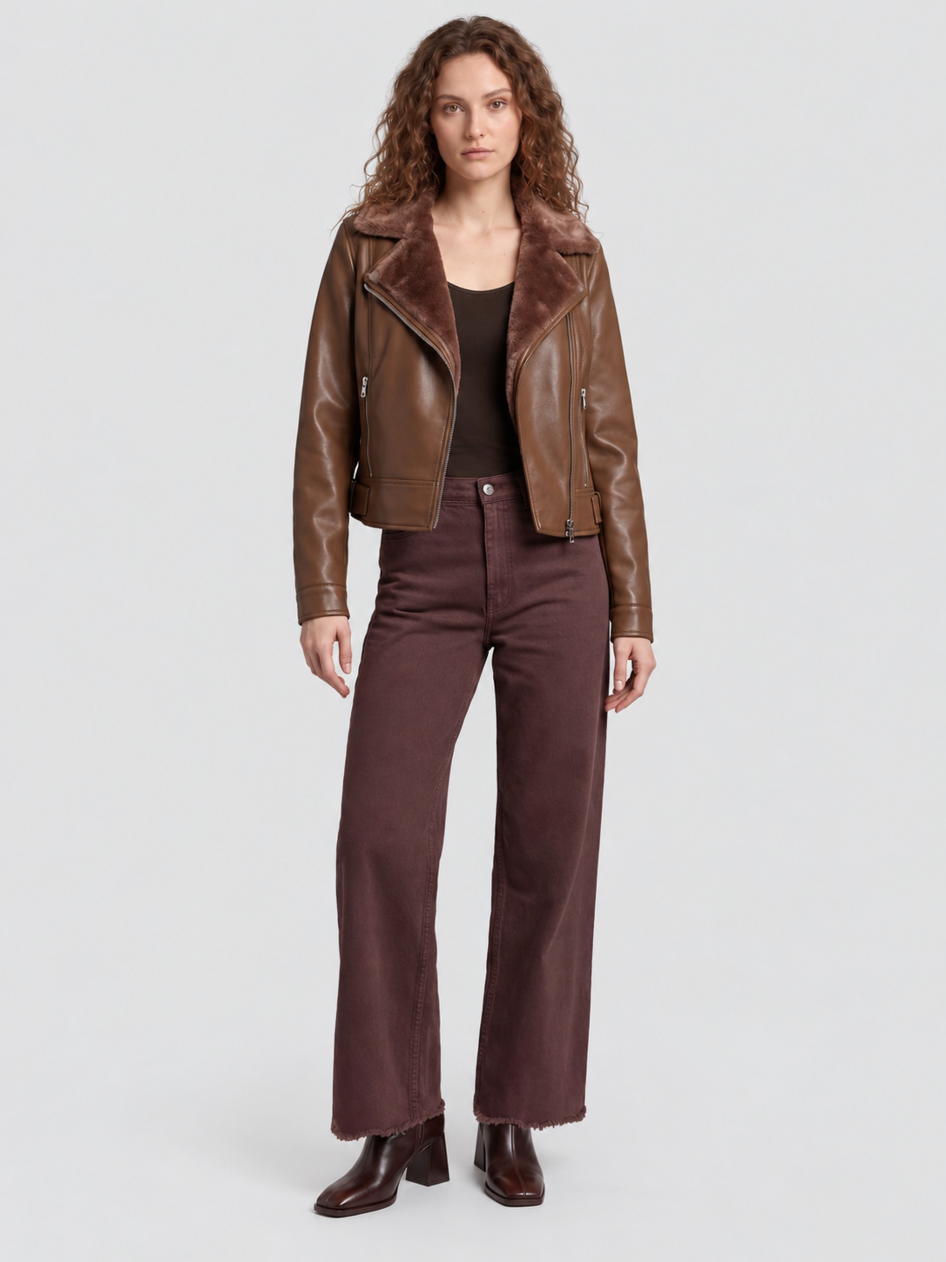 Chaqueta Mujer Marrón Vero Moda