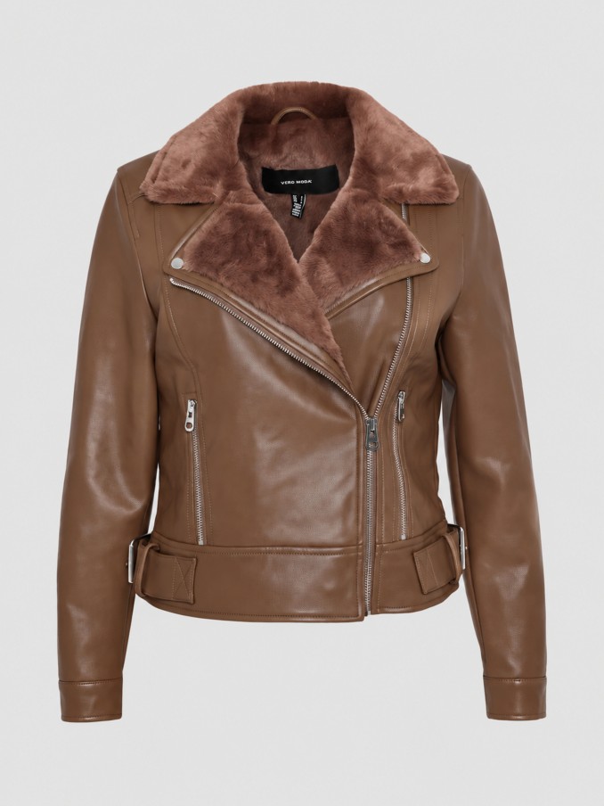 Chaqueta Mujer Marrón Vero Moda