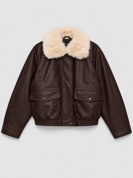 Jacket Woman Dark Brown Vero Moda Jacket Woman Dark Brown Vero Moda