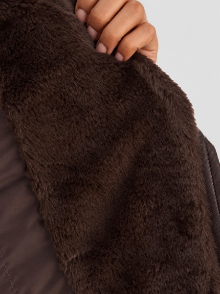 Jacket Woman Dark Brown Vero Moda Jacket Woman Dark Brown Vero Moda