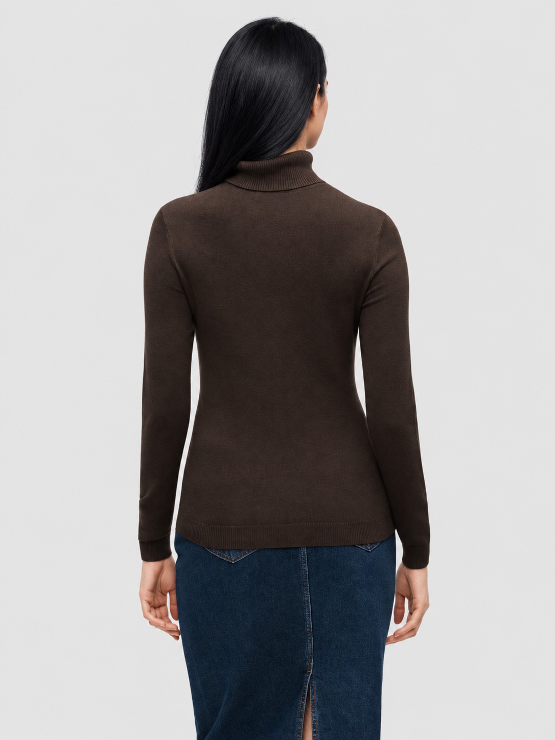 Sueter Mujer Castaño Oscuro Vero Moda