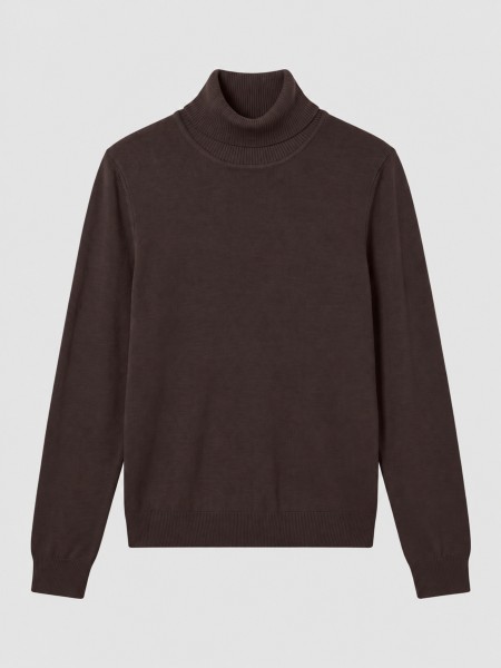 Sueter Mujer Castaño Oscuro Vero Moda Sueter Mujer Castaño Oscuro Vero Moda