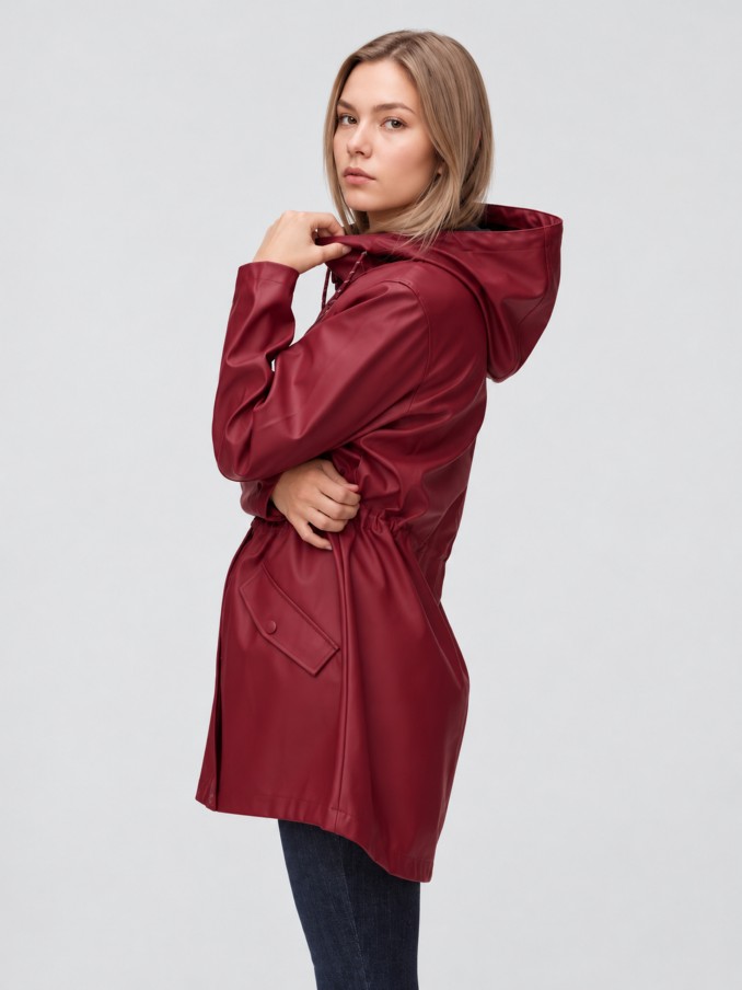 Parka Mujer Rojo Vero Moda