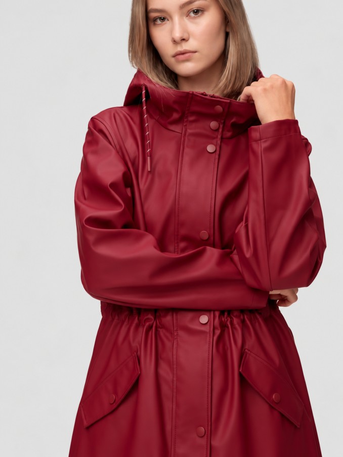 Parka Mujer Rojo Vero Moda
