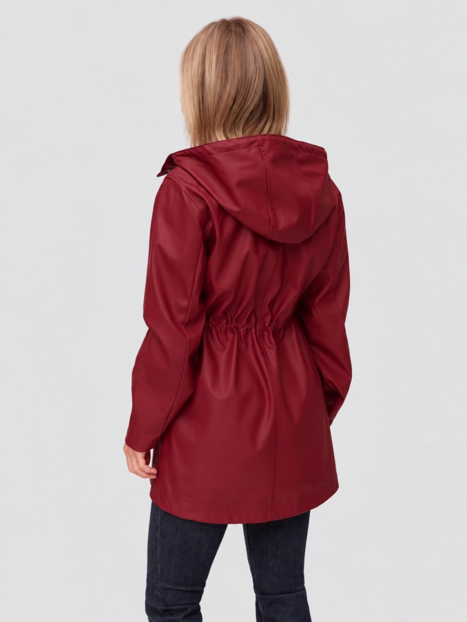 Parka Mujer Rojo Vero Moda